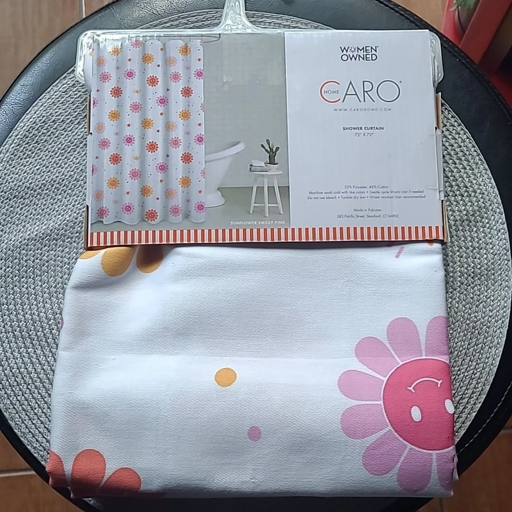 Caro Fabric Shower Curtain